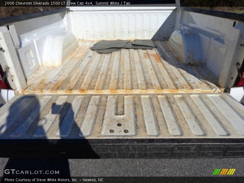 Summit White / Tan 2006 Chevrolet Silverado 1500 LT Crew Cab 4x4