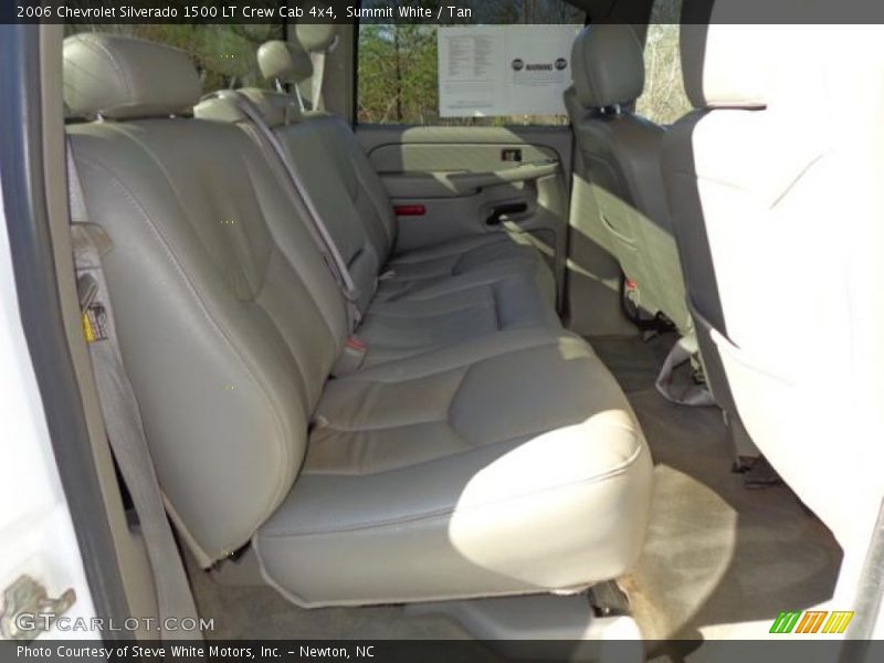 Summit White / Tan 2006 Chevrolet Silverado 1500 LT Crew Cab 4x4