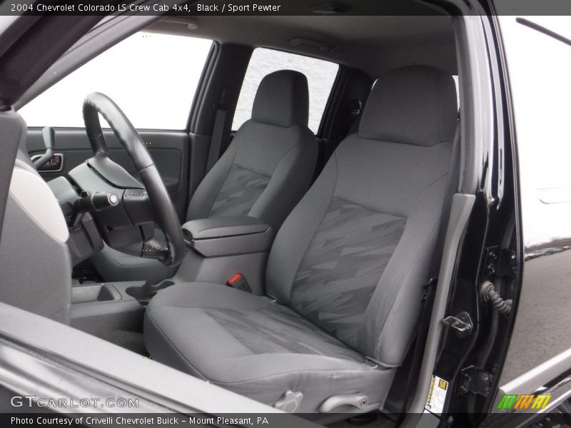 Black / Sport Pewter 2004 Chevrolet Colorado LS Crew Cab 4x4
