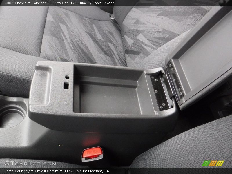 Black / Sport Pewter 2004 Chevrolet Colorado LS Crew Cab 4x4