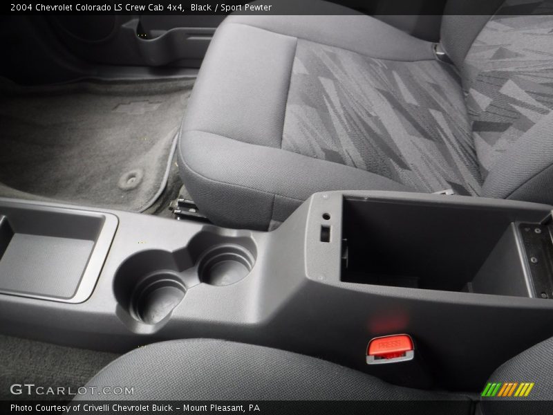 Black / Sport Pewter 2004 Chevrolet Colorado LS Crew Cab 4x4
