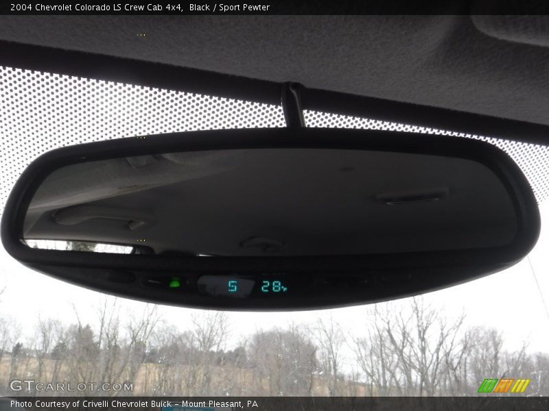 Black / Sport Pewter 2004 Chevrolet Colorado LS Crew Cab 4x4