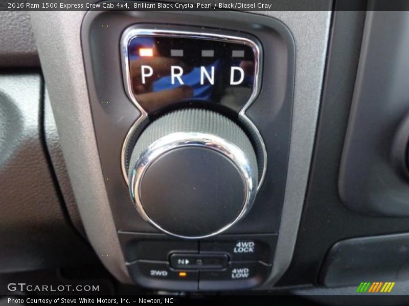 Brilliant Black Crystal Pearl / Black/Diesel Gray 2016 Ram 1500 Express Crew Cab 4x4