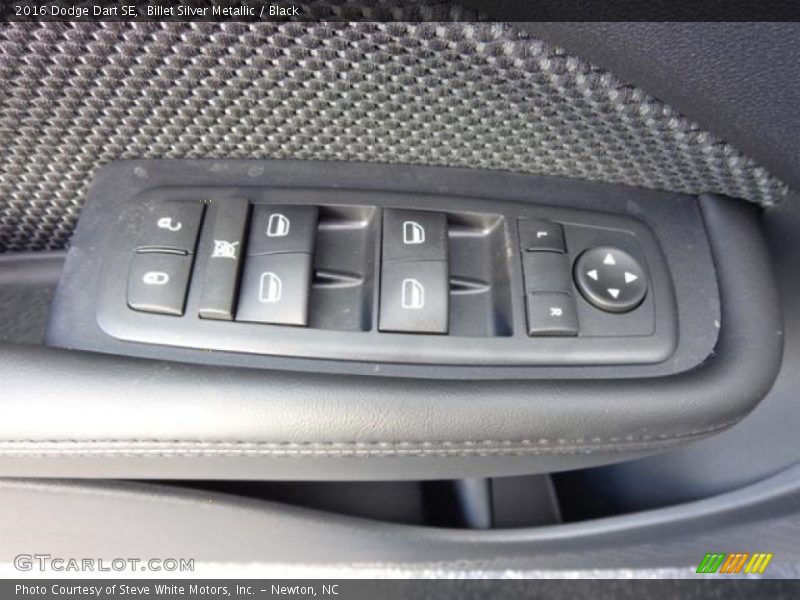 Billet Silver Metallic / Black 2016 Dodge Dart SE