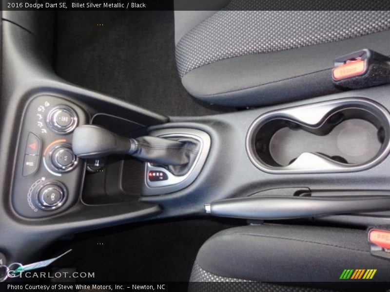 Billet Silver Metallic / Black 2016 Dodge Dart SE