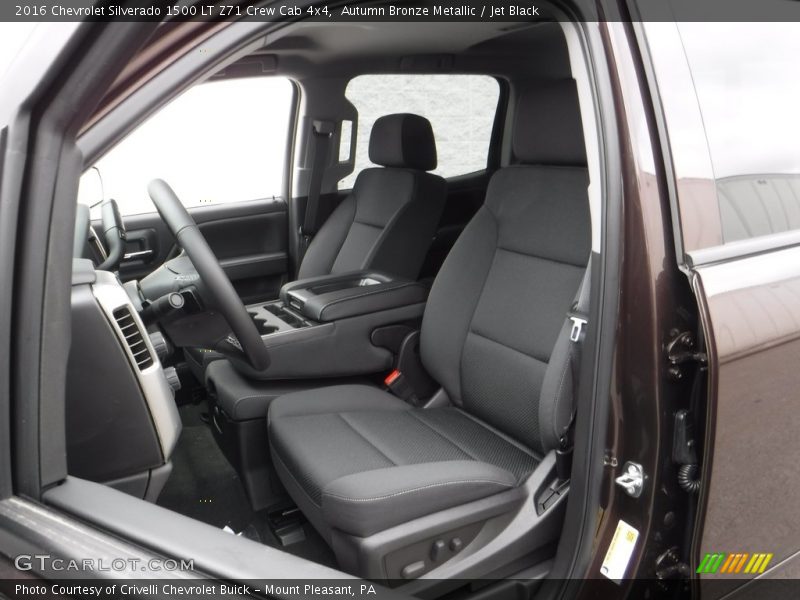 Autumn Bronze Metallic / Jet Black 2016 Chevrolet Silverado 1500 LT Z71 Crew Cab 4x4
