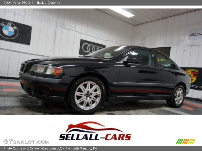 Black / Graphite 2004 Volvo S60 2.4