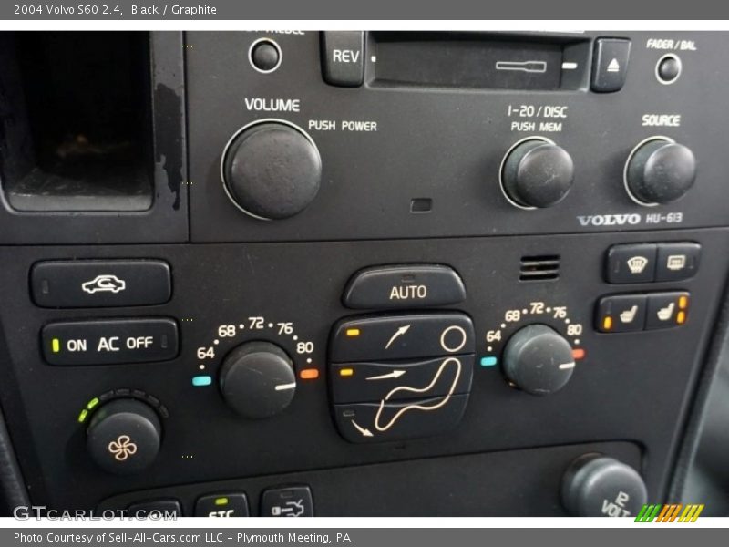 Black / Graphite 2004 Volvo S60 2.4