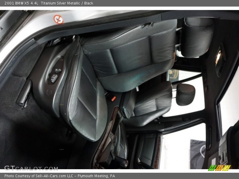 Titanium Silver Metallic / Black 2001 BMW X5 4.4i