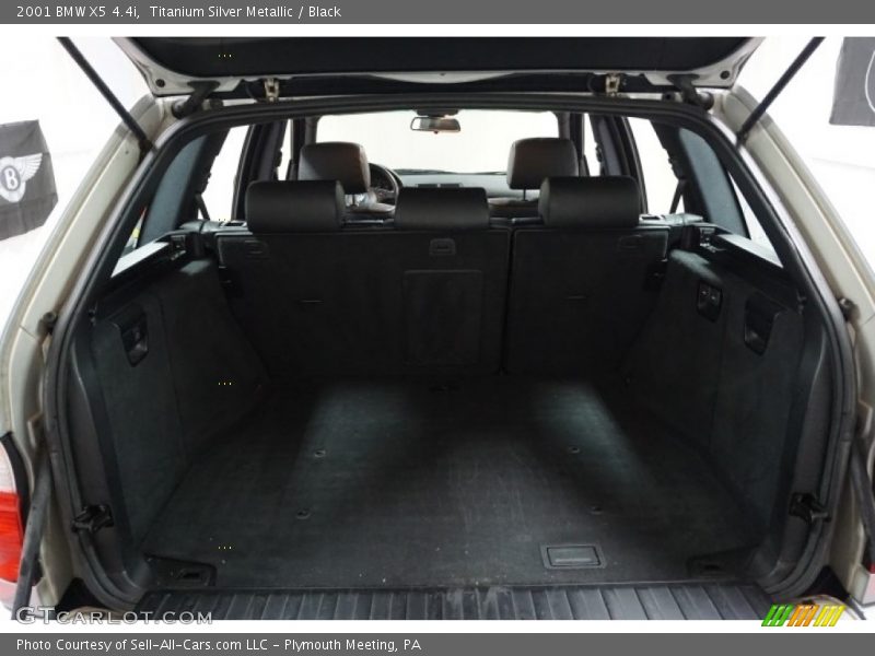 Titanium Silver Metallic / Black 2001 BMW X5 4.4i