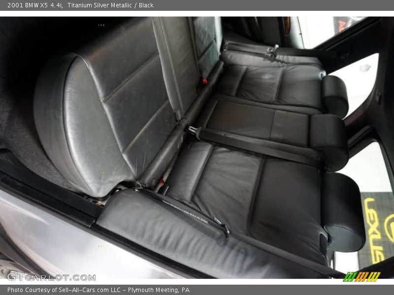 Titanium Silver Metallic / Black 2001 BMW X5 4.4i