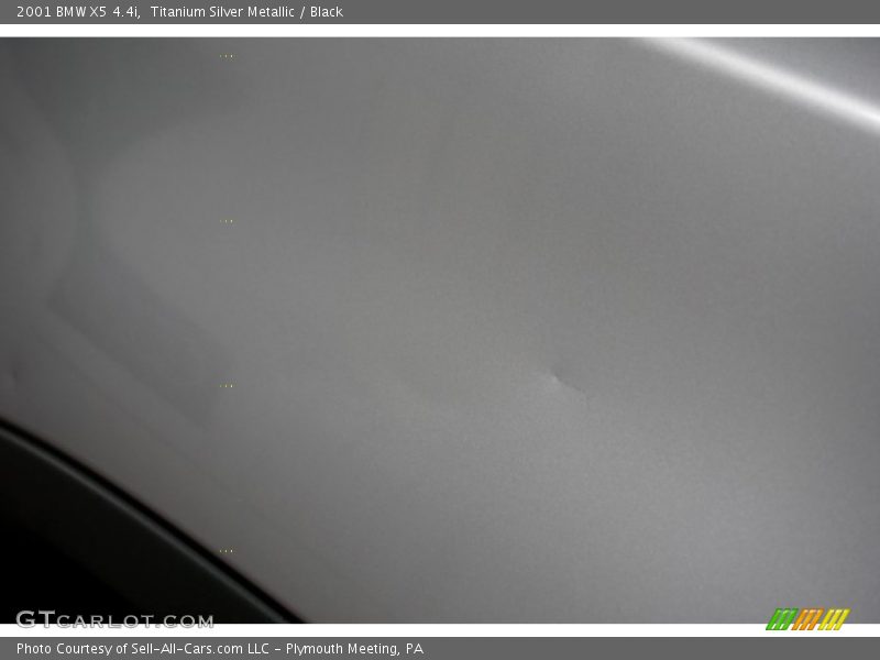 Titanium Silver Metallic / Black 2001 BMW X5 4.4i