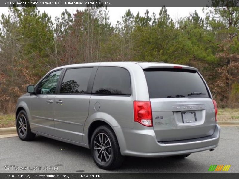 Billet Silver Metallic / Black 2016 Dodge Grand Caravan R/T