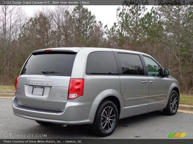 Billet Silver Metallic / Black 2016 Dodge Grand Caravan R/T