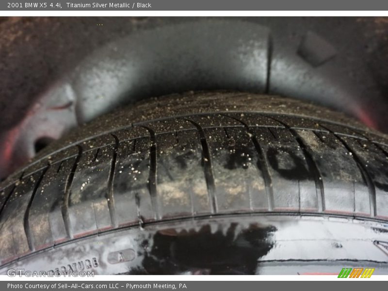 Titanium Silver Metallic / Black 2001 BMW X5 4.4i