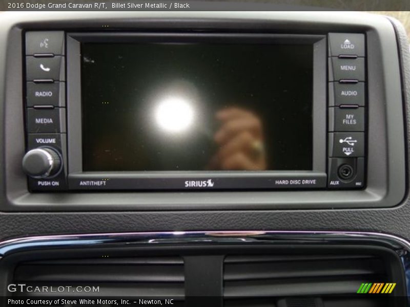 Billet Silver Metallic / Black 2016 Dodge Grand Caravan R/T