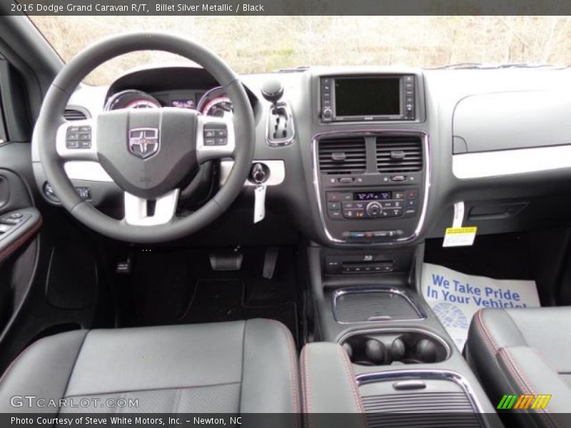 Billet Silver Metallic / Black 2016 Dodge Grand Caravan R/T