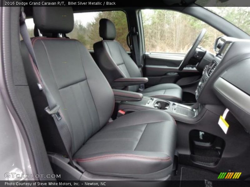 Billet Silver Metallic / Black 2016 Dodge Grand Caravan R/T