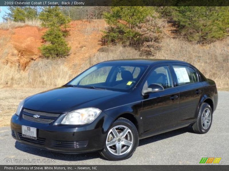 Black / Ebony 2009 Chevrolet Cobalt LT Sedan