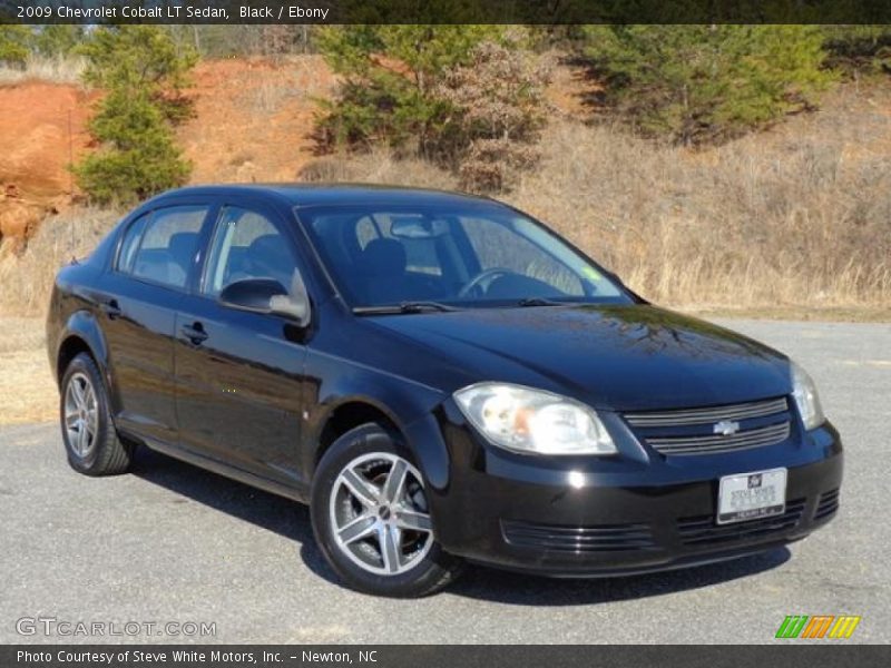 Black / Ebony 2009 Chevrolet Cobalt LT Sedan