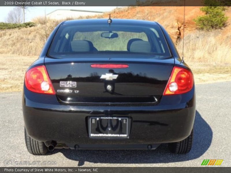 Black / Ebony 2009 Chevrolet Cobalt LT Sedan