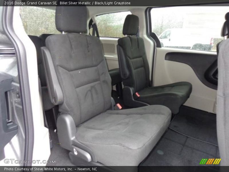 Billet Silver Metallic / Black/Light Graystone 2016 Dodge Grand Caravan SE