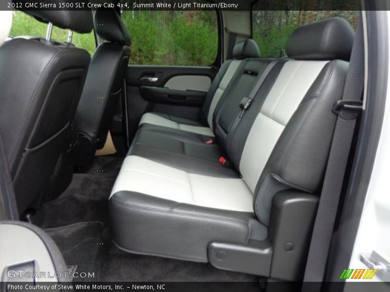 Summit White / Light Titanium/Ebony 2012 GMC Sierra 1500 SLT Crew Cab 4x4