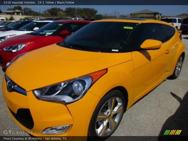 26.2 Yellow / Black/Yellow 2016 Hyundai Veloster