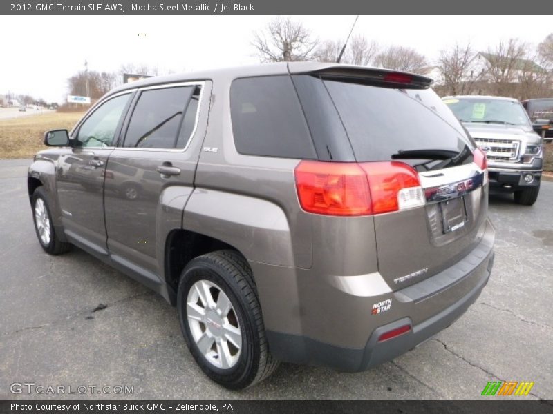 Mocha Steel Metallic / Jet Black 2012 GMC Terrain SLE AWD
