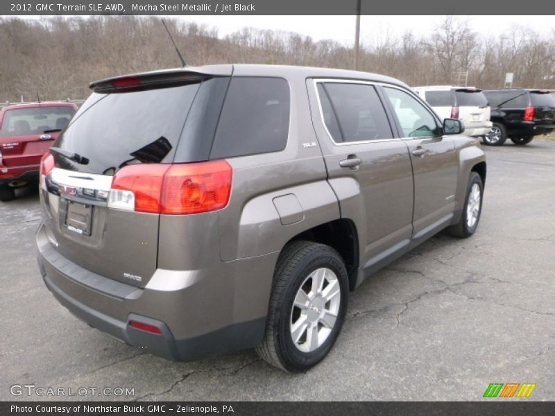 Mocha Steel Metallic / Jet Black 2012 GMC Terrain SLE AWD