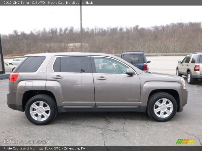 Mocha Steel Metallic / Jet Black 2012 GMC Terrain SLE AWD