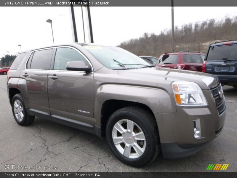 Mocha Steel Metallic / Jet Black 2012 GMC Terrain SLE AWD
