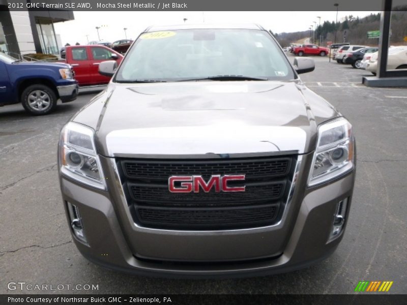 Mocha Steel Metallic / Jet Black 2012 GMC Terrain SLE AWD