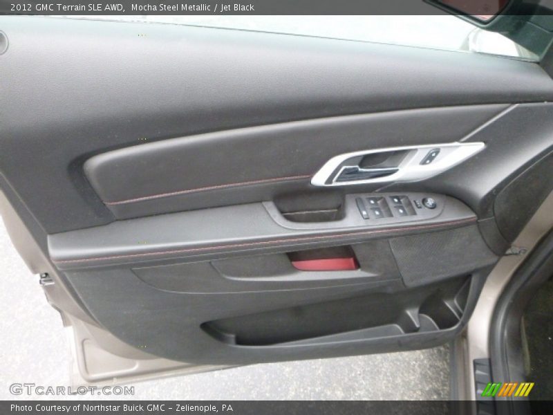 Mocha Steel Metallic / Jet Black 2012 GMC Terrain SLE AWD