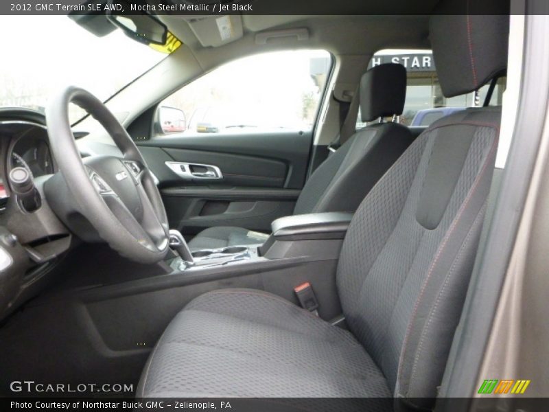 Mocha Steel Metallic / Jet Black 2012 GMC Terrain SLE AWD