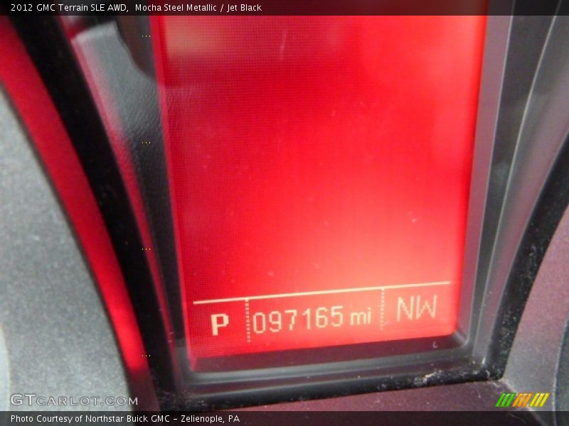 Mocha Steel Metallic / Jet Black 2012 GMC Terrain SLE AWD