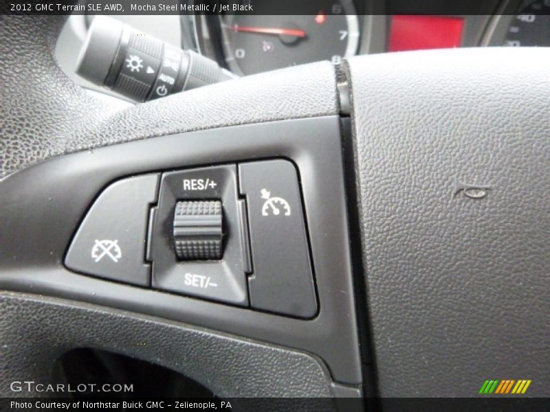 Mocha Steel Metallic / Jet Black 2012 GMC Terrain SLE AWD