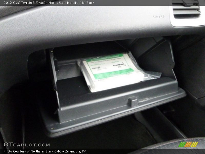 Mocha Steel Metallic / Jet Black 2012 GMC Terrain SLE AWD