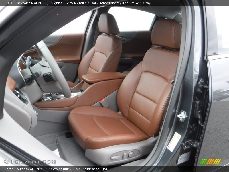Nightfall Gray Metallic / Dark Atmosphere/Medium Ash Gray 2016 Chevrolet Malibu LT