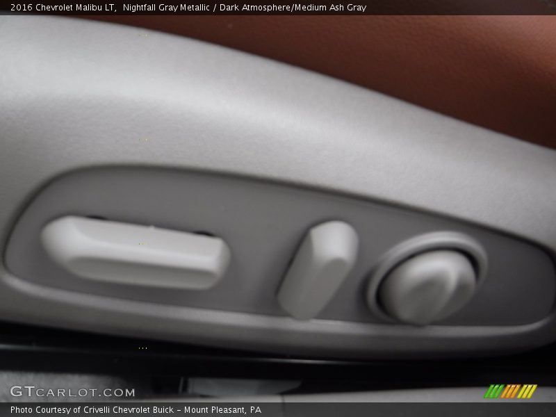 Nightfall Gray Metallic / Dark Atmosphere/Medium Ash Gray 2016 Chevrolet Malibu LT