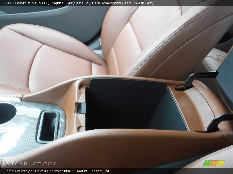 Nightfall Gray Metallic / Dark Atmosphere/Medium Ash Gray 2016 Chevrolet Malibu LT