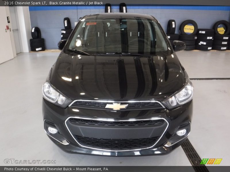 Black Granite Metallic / Jet Black 2016 Chevrolet Spark LT