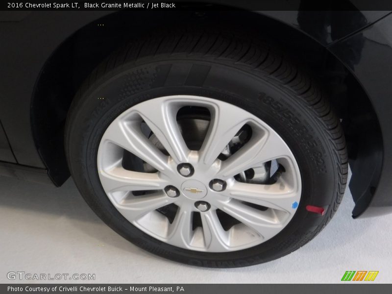 Black Granite Metallic / Jet Black 2016 Chevrolet Spark LT