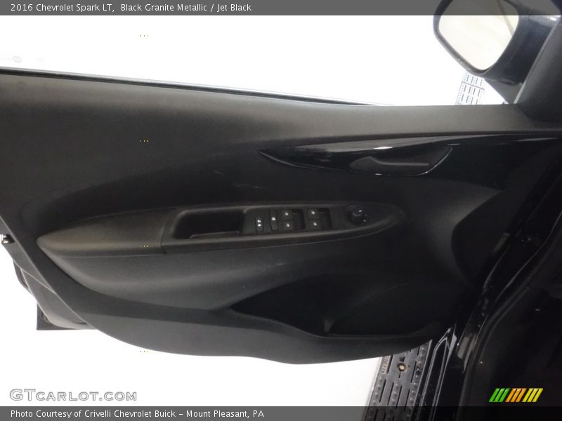 Black Granite Metallic / Jet Black 2016 Chevrolet Spark LT