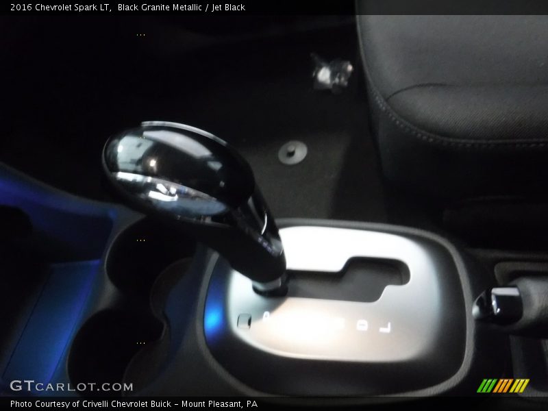 Black Granite Metallic / Jet Black 2016 Chevrolet Spark LT
