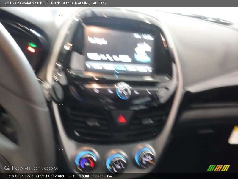Black Granite Metallic / Jet Black 2016 Chevrolet Spark LT