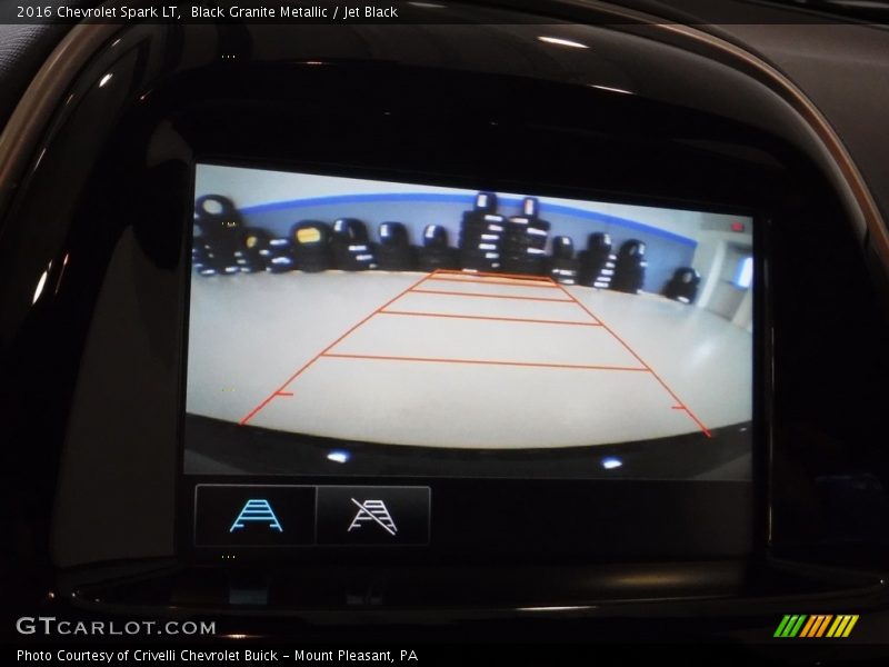 Black Granite Metallic / Jet Black 2016 Chevrolet Spark LT