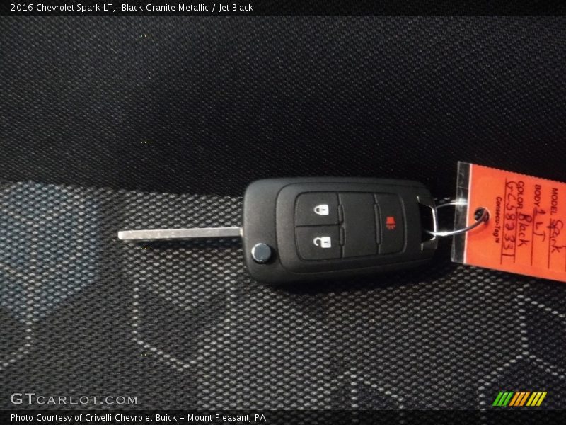 Keys of 2016 Spark LT