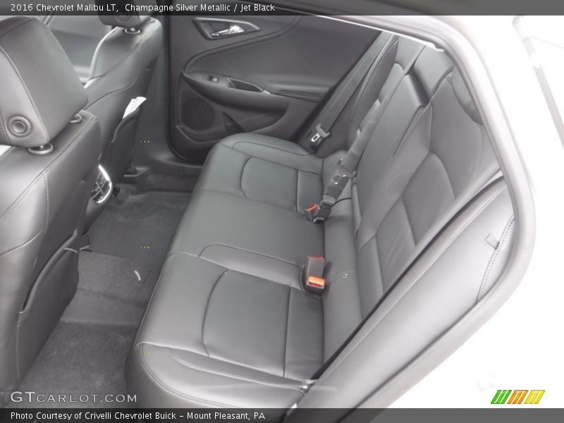 Champagne Silver Metallic / Jet Black 2016 Chevrolet Malibu LT