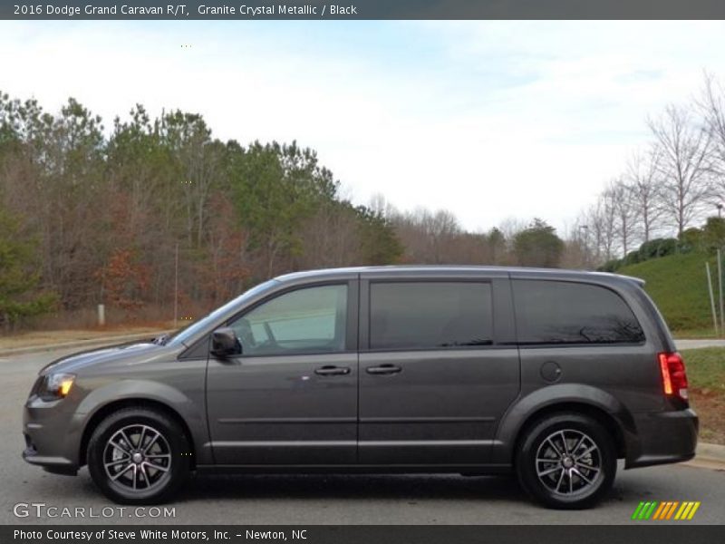 Granite Crystal Metallic / Black 2016 Dodge Grand Caravan R/T